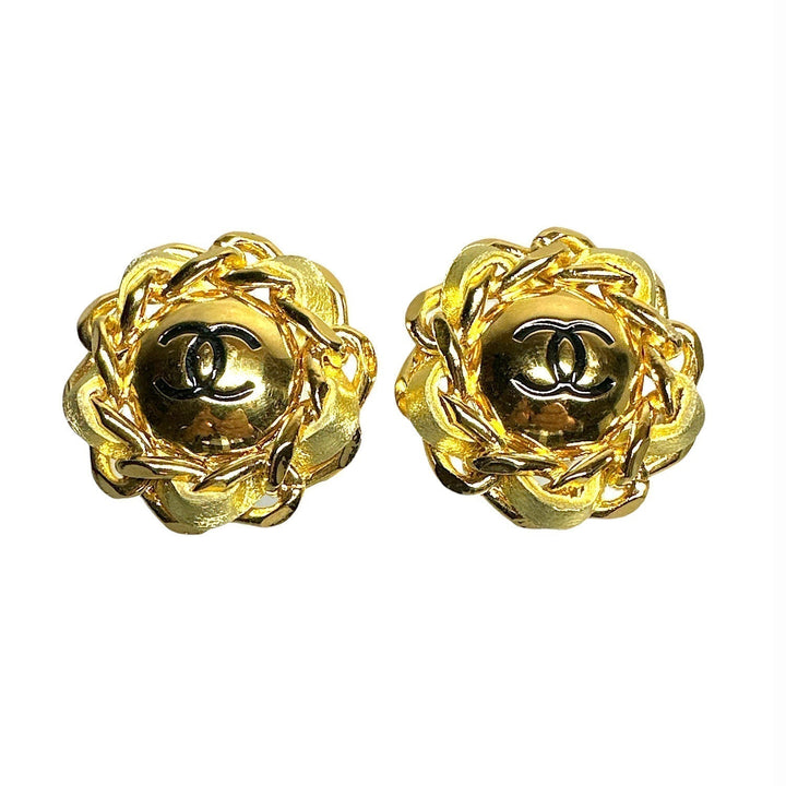 Vintage Top Quality Chanel by Karl Lagerfeld Clip On Earrings