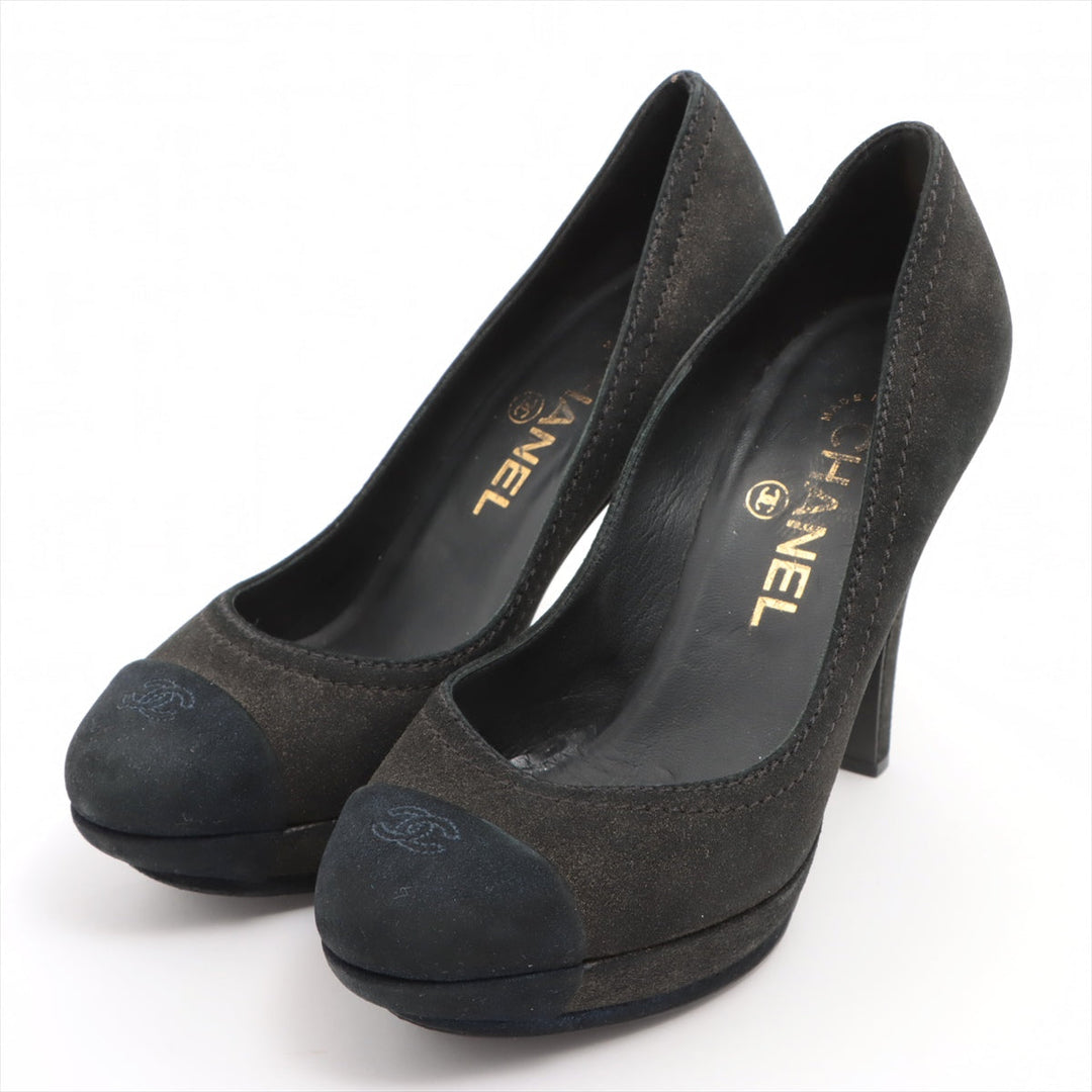 Top Quality Chanel Coco Leather Pumps 36 Black