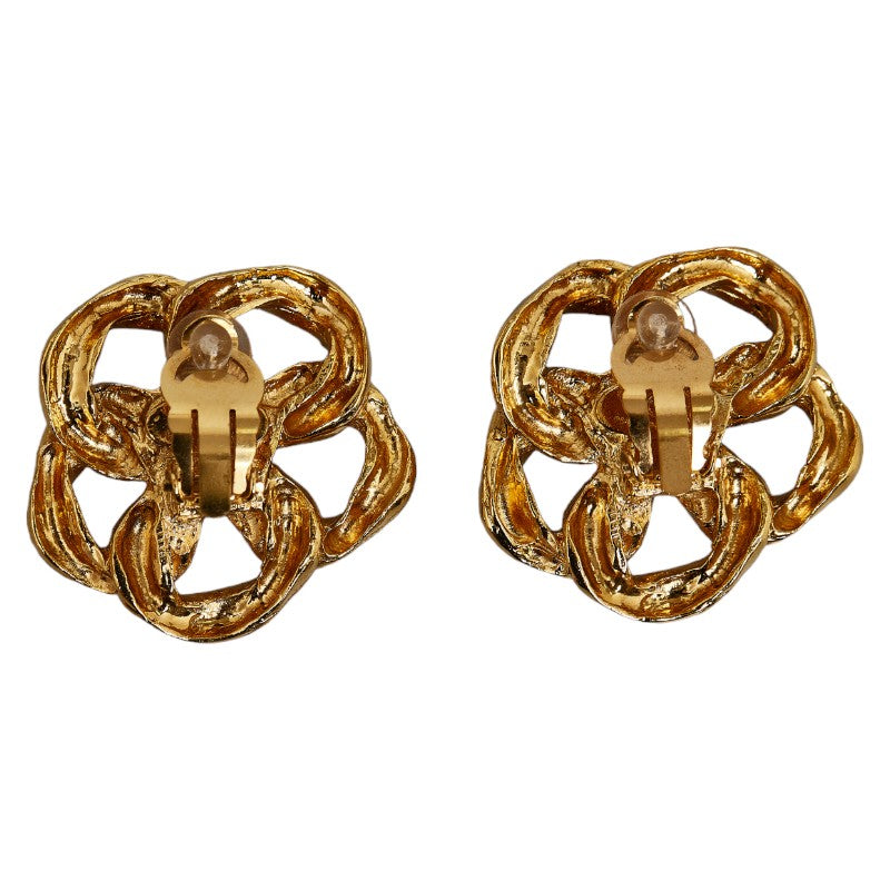 Top Quality Chanel Chain Motif Earrings Gold  Ladies Chanel