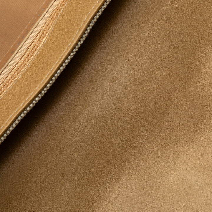 Top Quality Chanel Cocomark Chocolate Bar Camellia Chain Shoulder Bag Beige Yellow Canvas Patent Leather Lady CHANEL