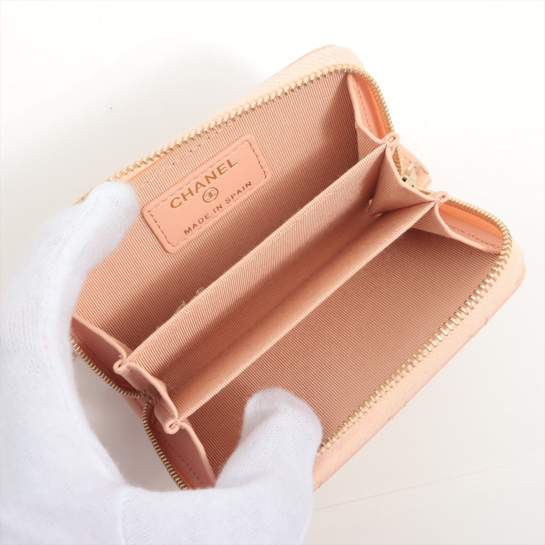 Top Quality Chanel Matrasse  Coin Case Pink Gold  31st