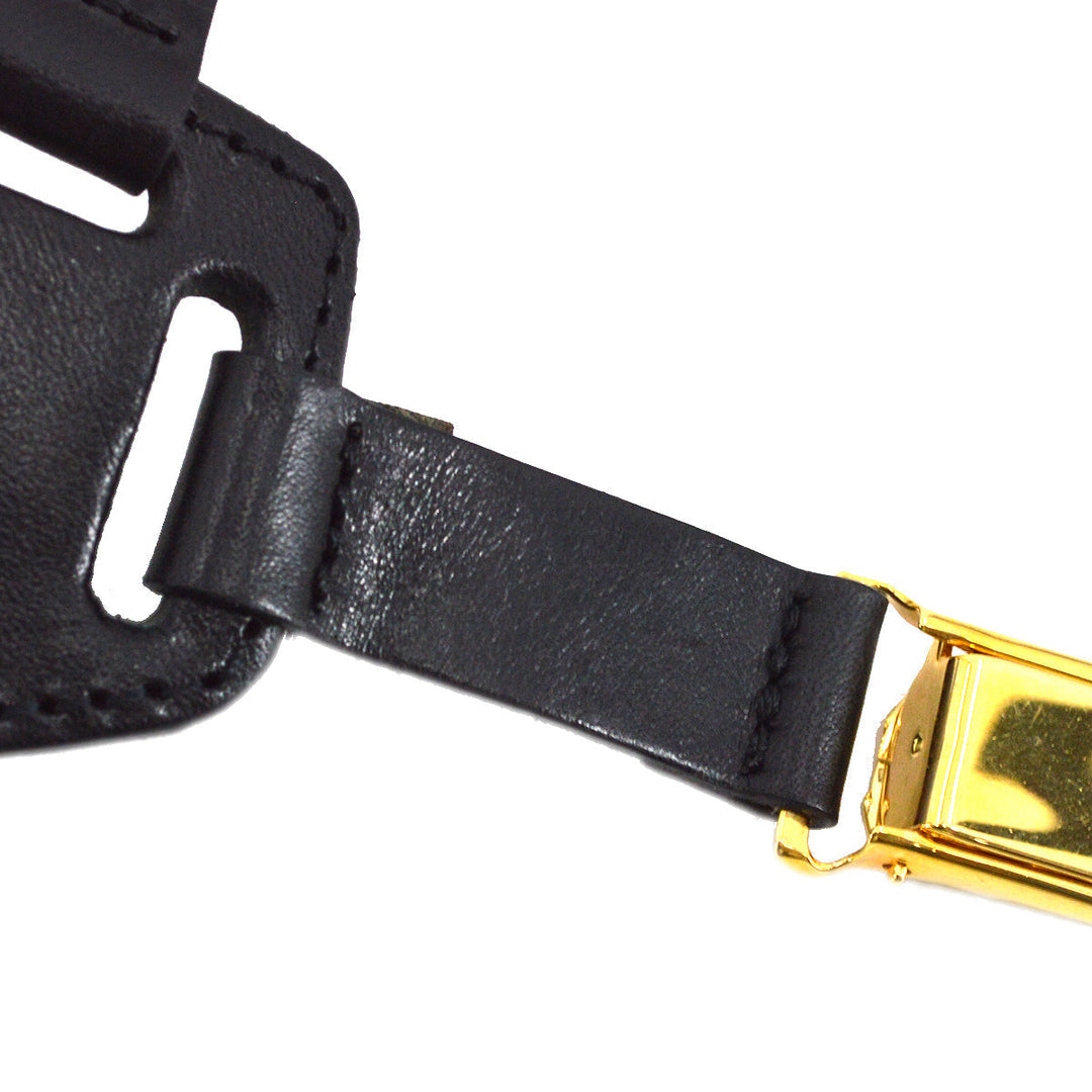 Top Quality Chanel Black Suspenders Small New 15 Small New