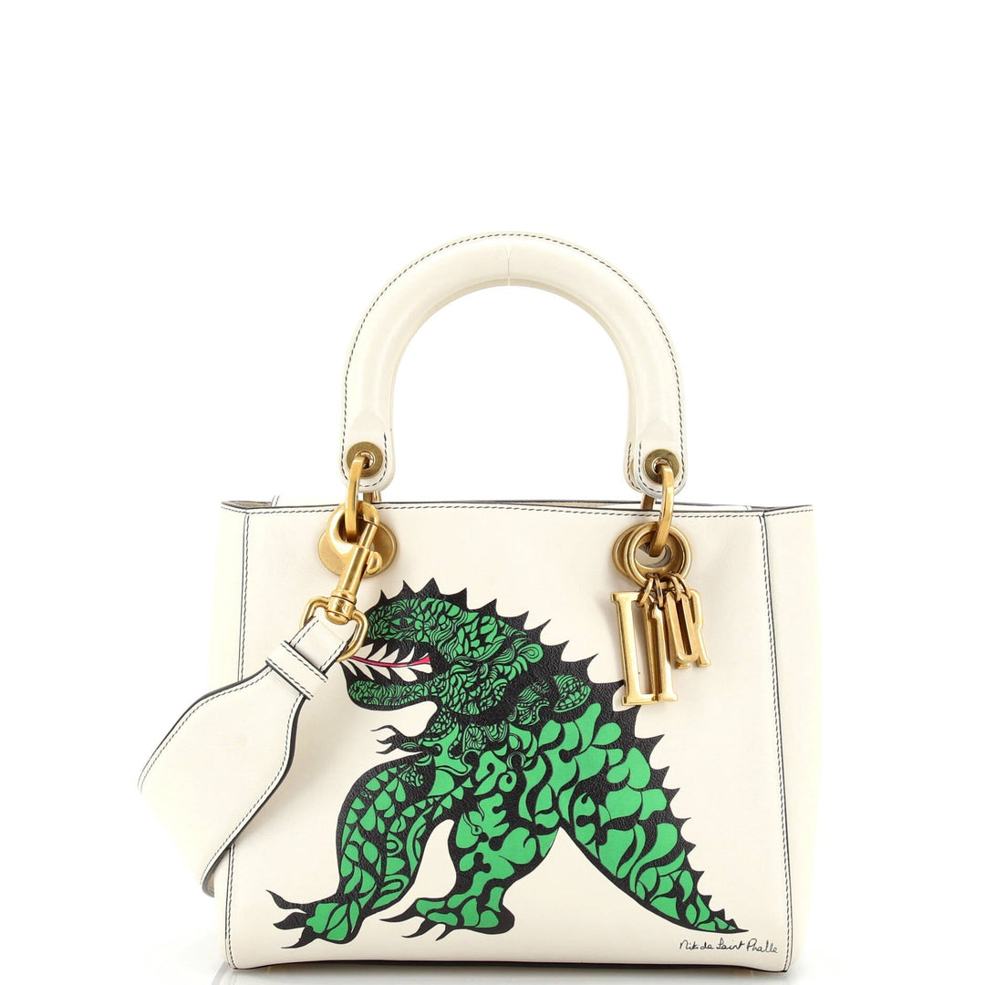 Top quality Dior Supple Lady Top quality Dior Bag Limited Edition Niki de Saint Phalle Printed Leather Medium
