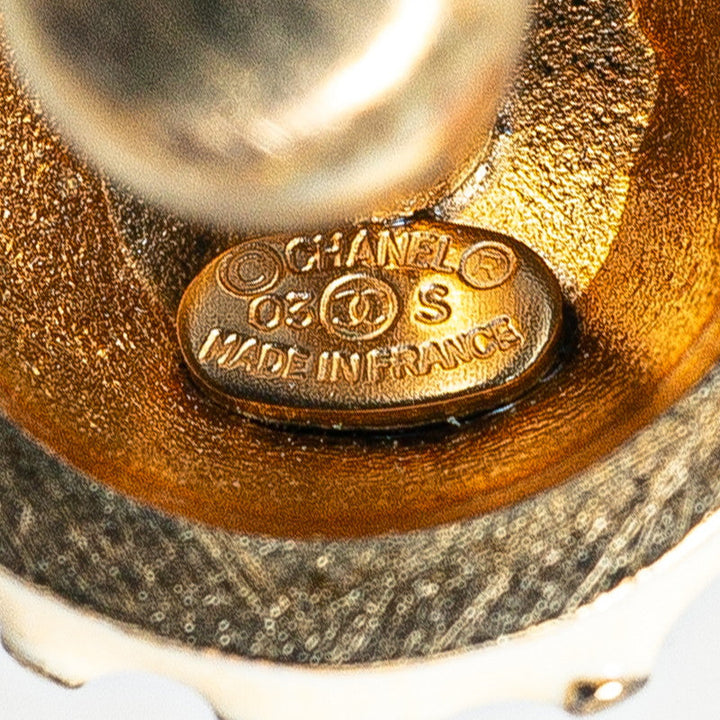 Top Quality Chanel Coco Mark Mushroom Necklace Gold