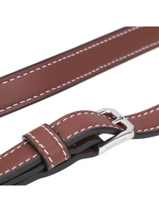 Burberry Cotton Technical Leather Cross Bag