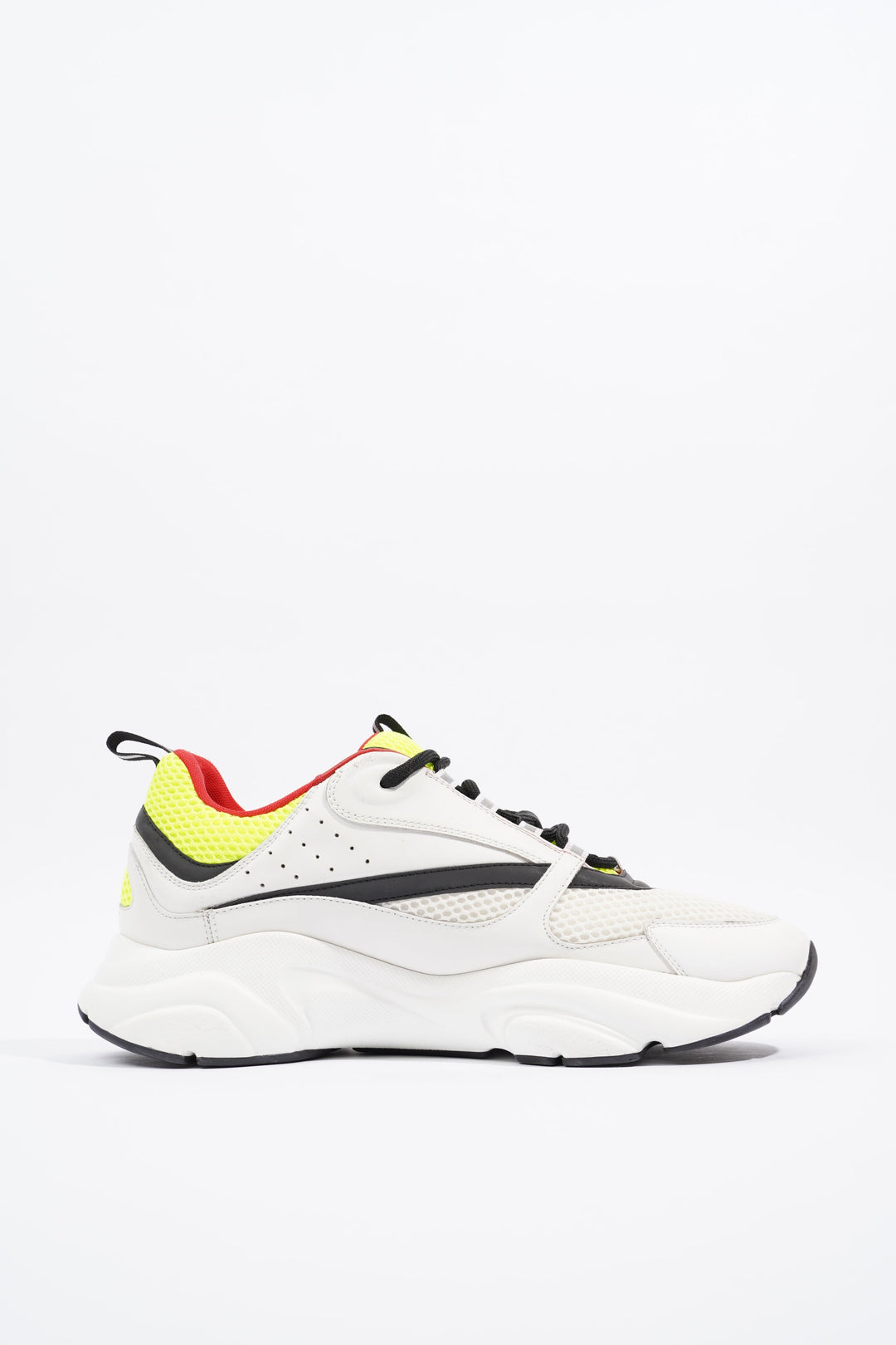 Christian Dior B22 White / Yellow / Black Mesh EU 45 UK 11