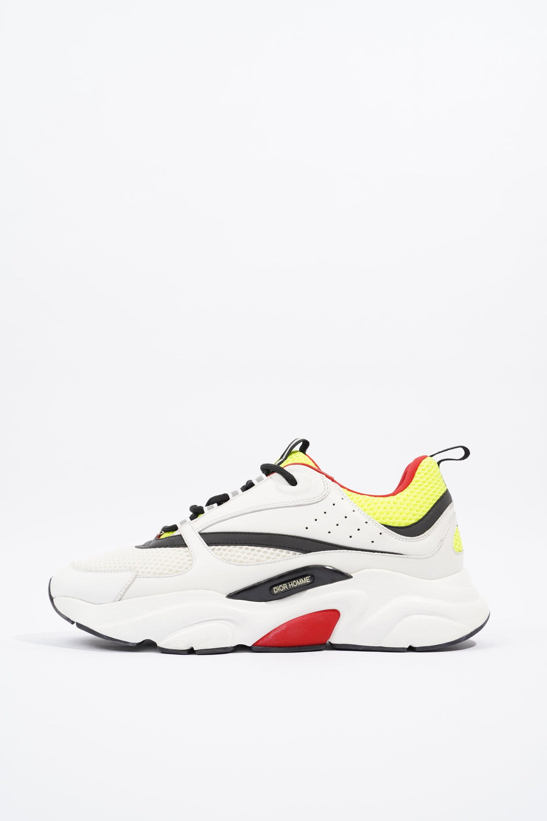 Christian Dior B22 White / Yellow / Black Mesh EU 45 UK 11