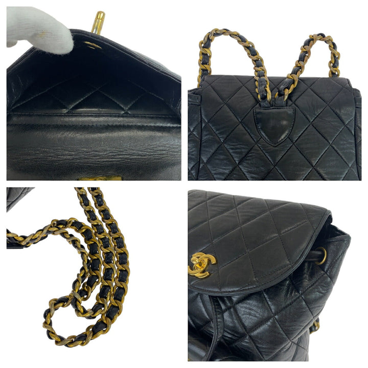 Top Quality Chanel Lambskin Matelasse Double C Turn Lock Backpack