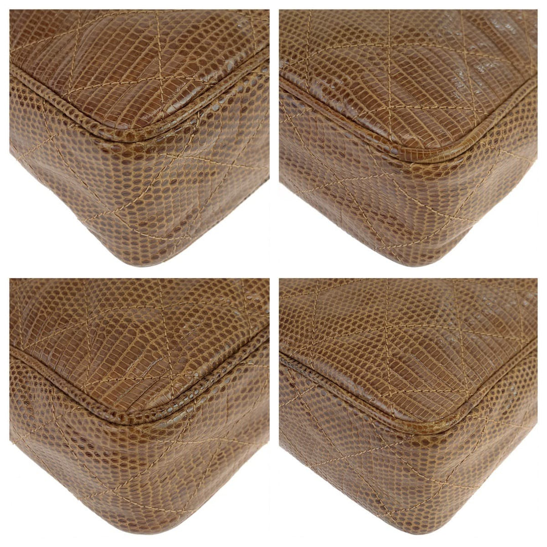 Top Quality Chanel Lizard Coco Mark Shoulder Bag