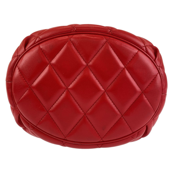 Top Quality Balenciaga B Bucket Bag Red Leather 2way