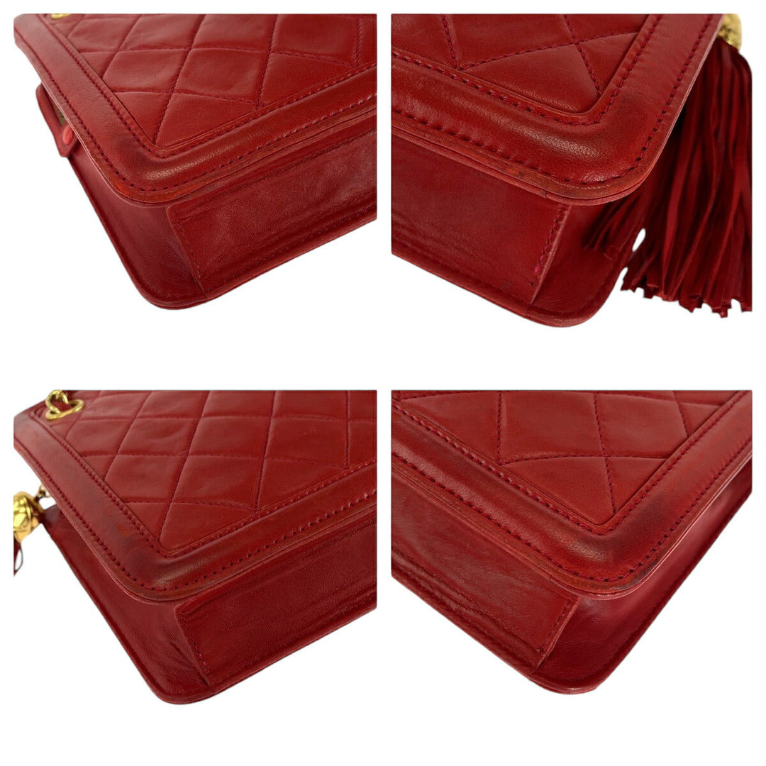 Top Quality Chanel Vintage Matelasse Fringe Shoulder Bag