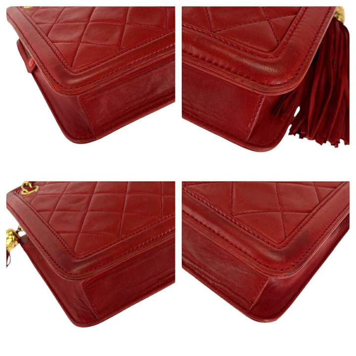 Top Quality Chanel Vintage Matelasse Fringe Shoulder Bag