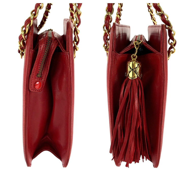 Top Quality Chanel Vintage Matelasse Fringe Shoulder Bag