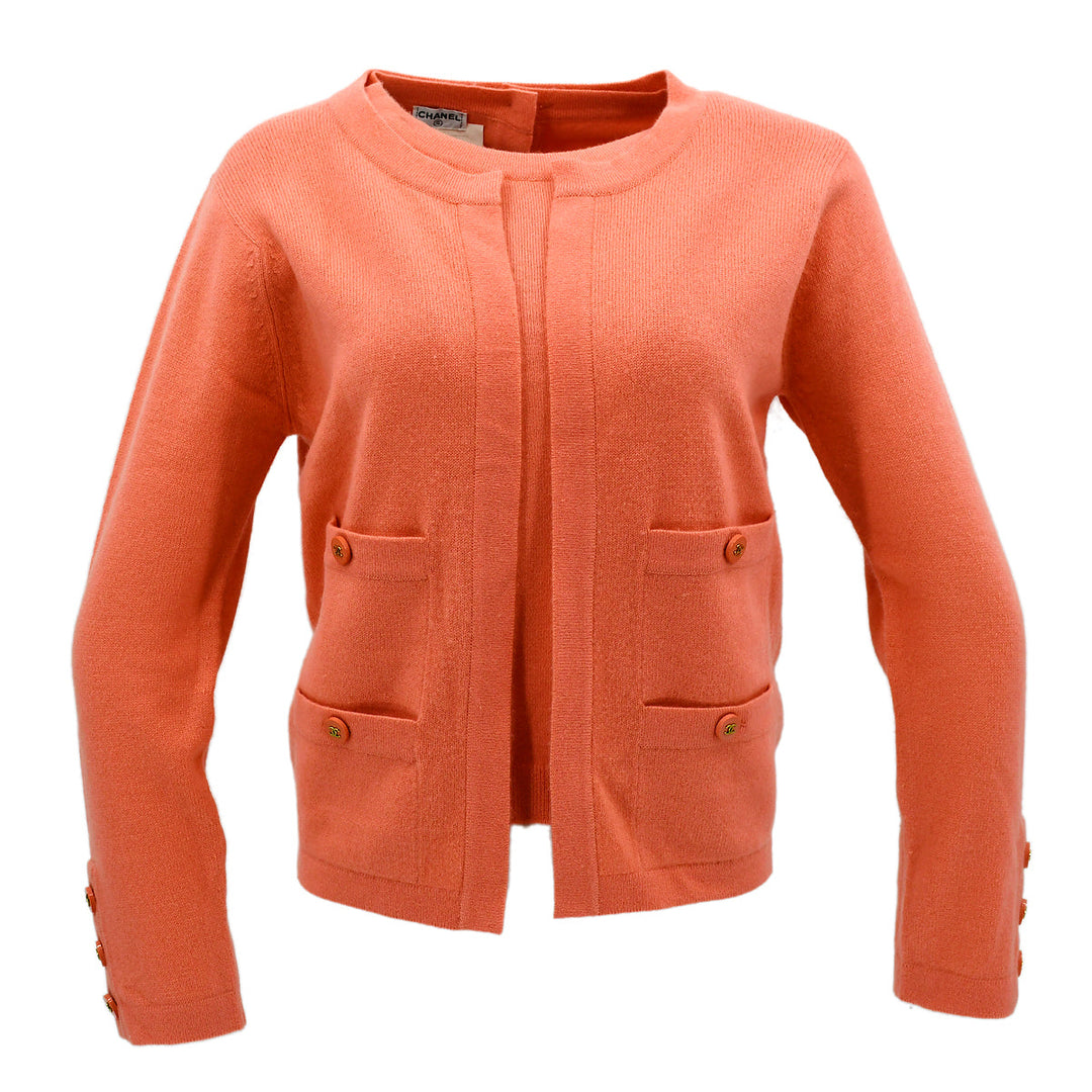 Top Quality Chanel 1995 cashmere cardigan set #42