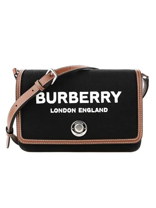 Burberry Cotton Technical Leather Cross Bag