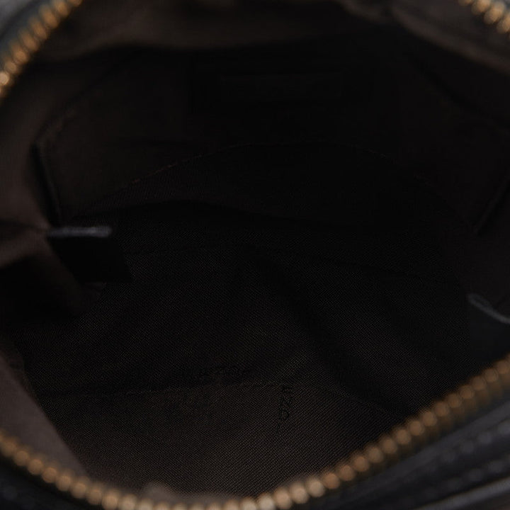 Fendi Crossbody Bag in Leather Black Ladies 8BT098