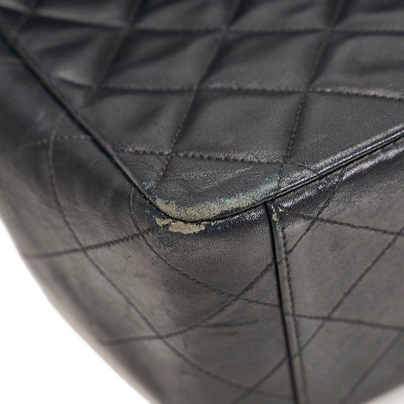 Top Quality Chanel Mattress 34  Chain houlder Bag  Bag Black Gold   CHANEL