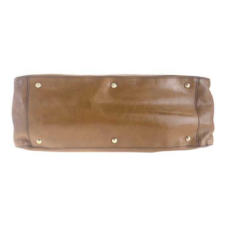 Top quality Fendi Brown Leather Tote Bag