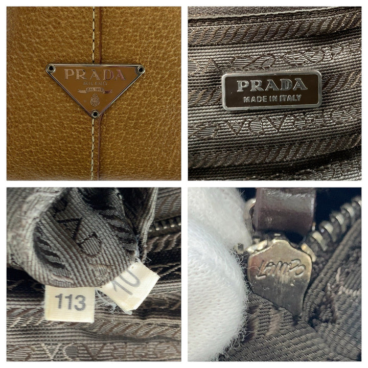 Prada Leather Tote Bag