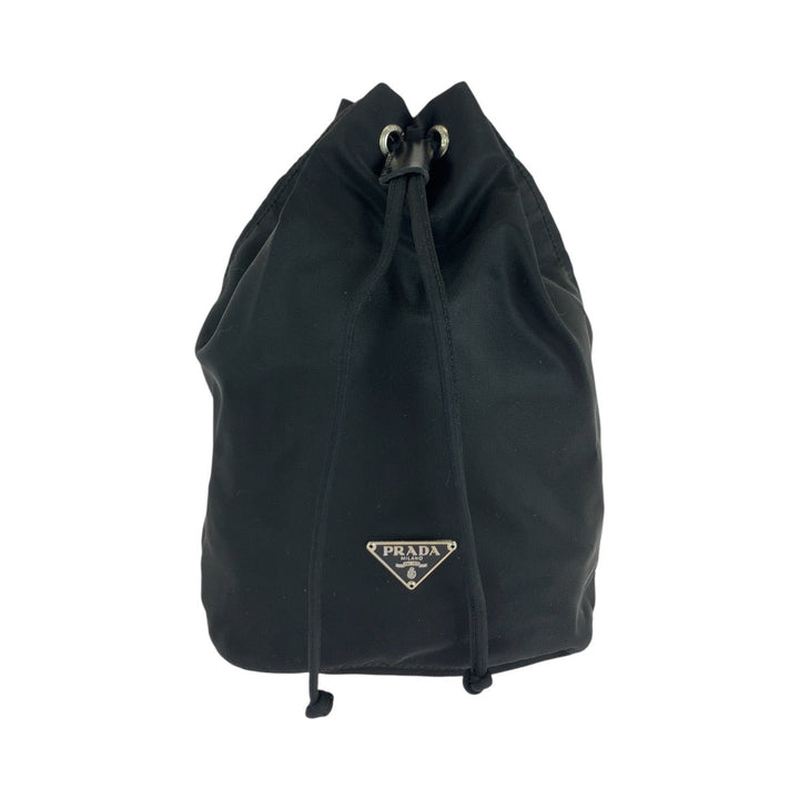 Prada Nylon Tessuto Logo Pouch