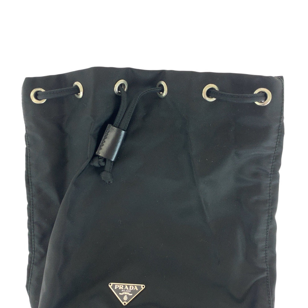 Prada Nylon Tessuto Logo Pouch