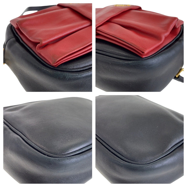 Prada Leather Ribbon Shoulder Bag