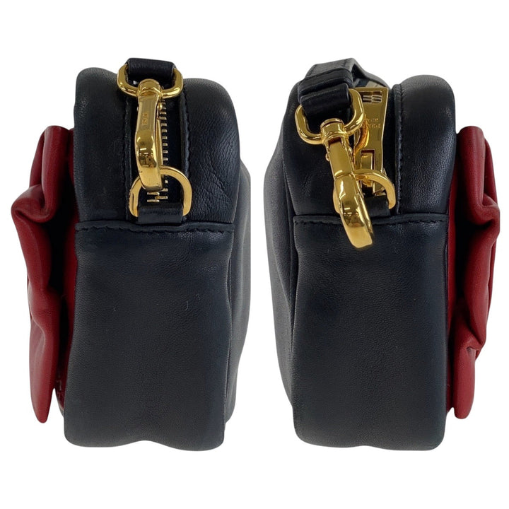 Prada Leather Ribbon Shoulder Bag
