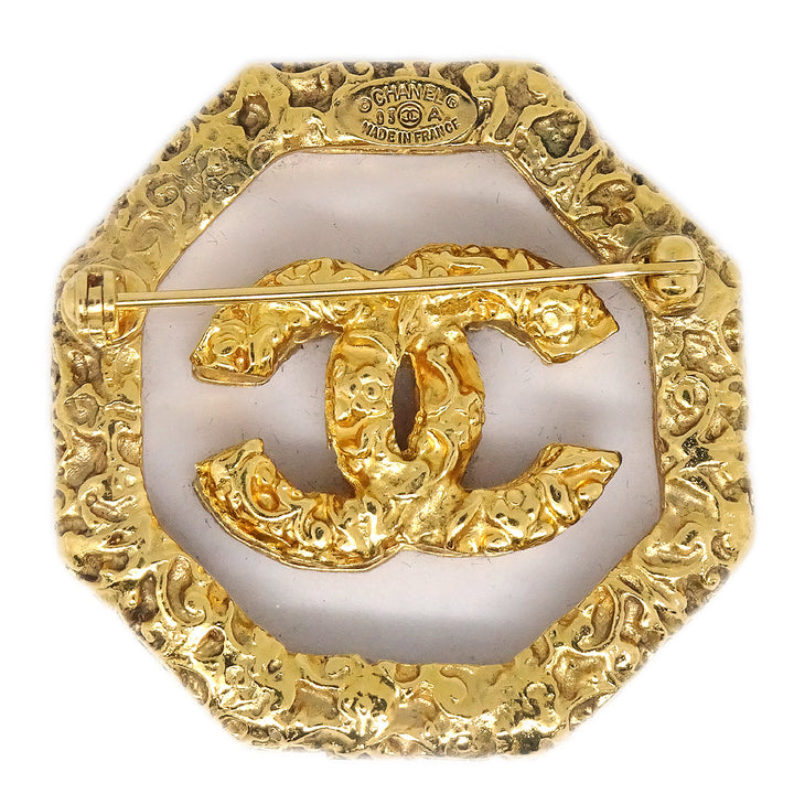 Top Quality Chanel Brooch Pin Gold 93A