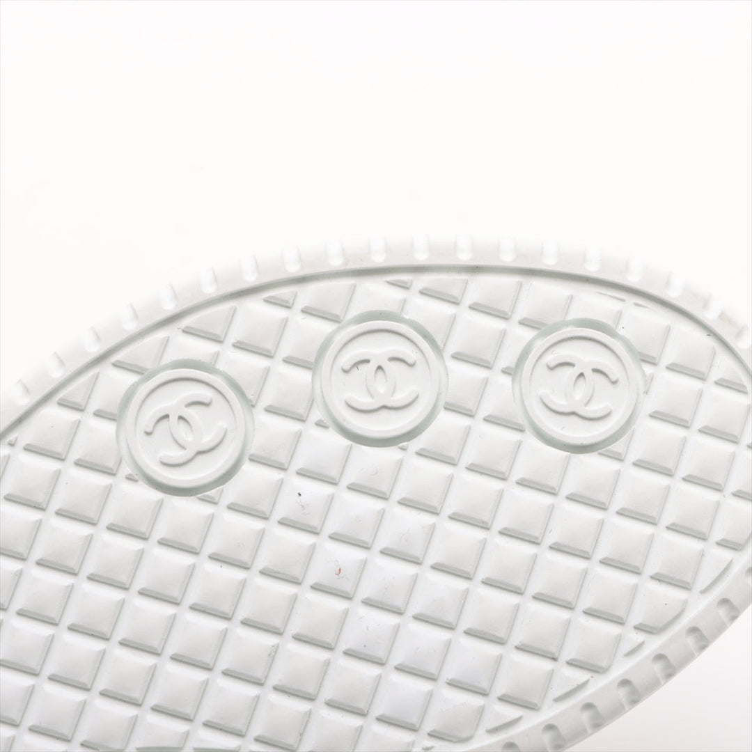 Top Quality Chanel Coco 24C Leather X  Trainers 35  White G45470 Suedeer