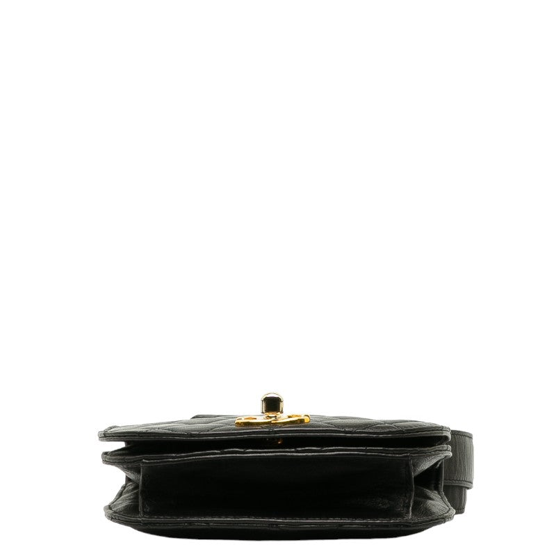 Top Quality Chanel Matrases Gold Gold Tools Body Bag Black Ram Skin Ladies CHANEL
