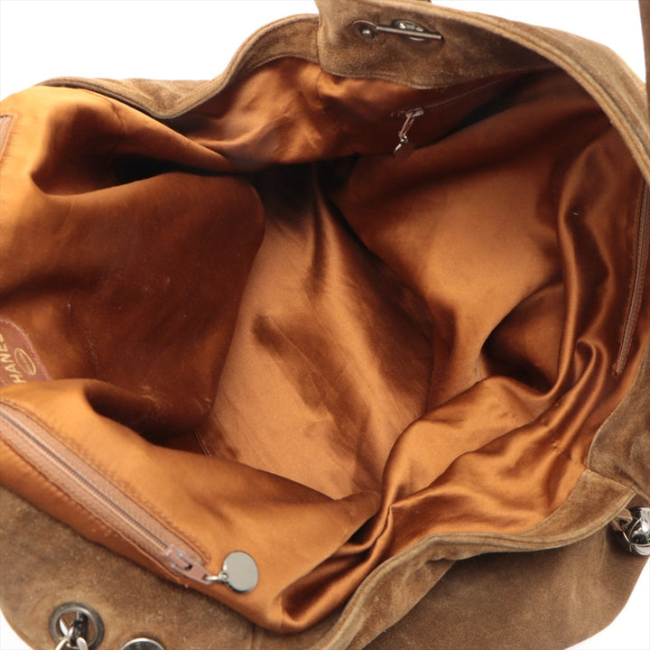 Top Quality Chanel Triple Coconut Shoulder Bag Brown Silver Gold  2nd