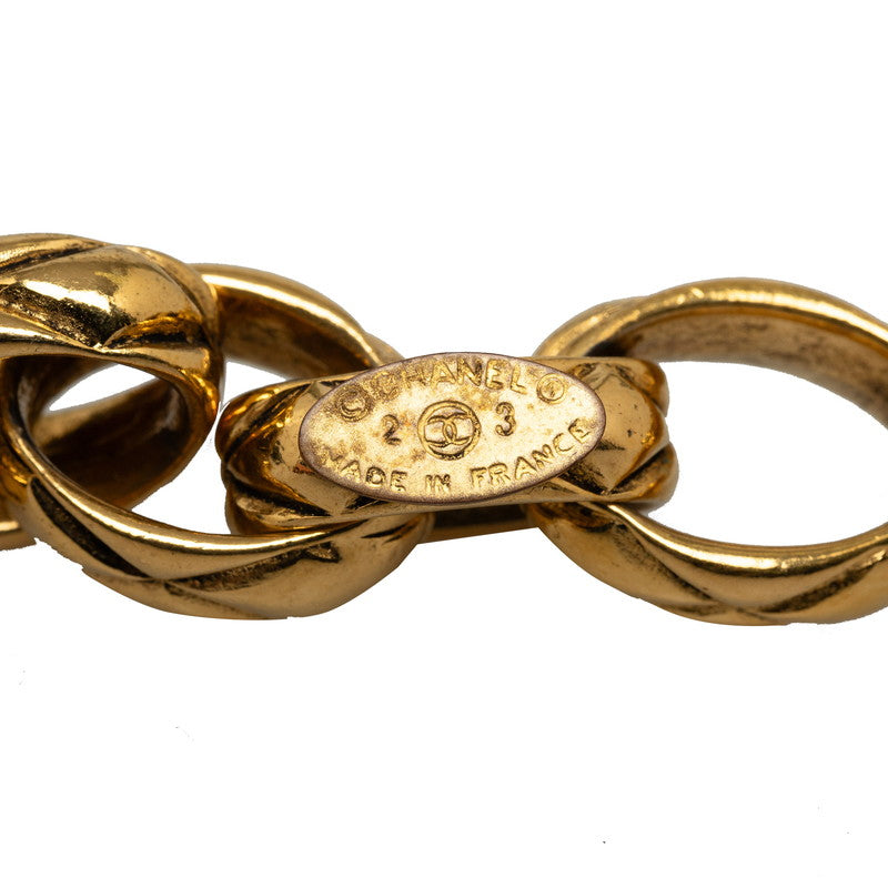 Top Quality Chanel Vintage Mattress Chain Belt Gold Mackie  Top Quality Chanel Luxury