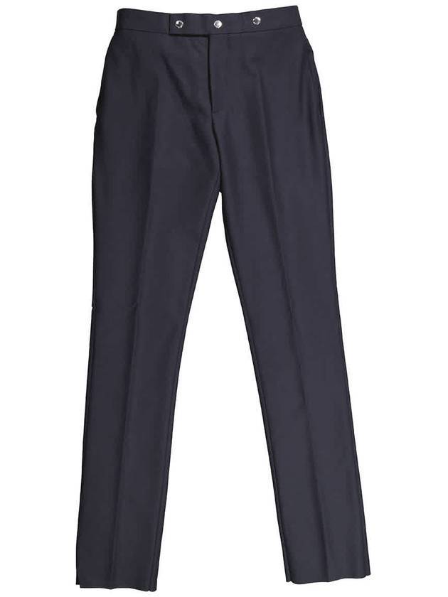 Burberry Triple Stud Classic Fit Straight Pants Black