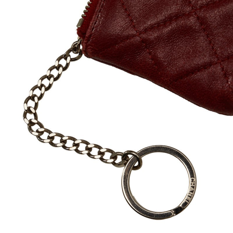 Top Quality Chanel Top Quality Chanel MATRASSE Coincase /Leather Wine Red  and Gentlemen