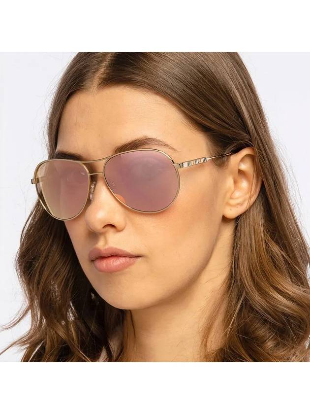 Burberry Eyewear Tara Boeing Sunglasses Light Gold