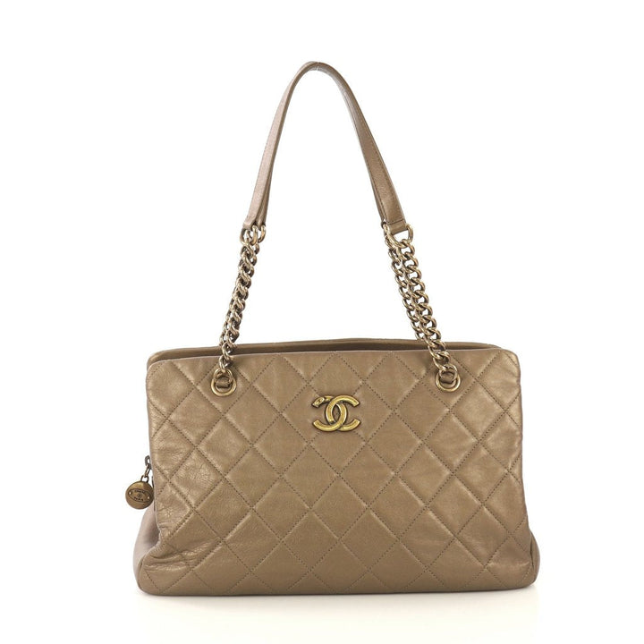Chanel CC Crown Medium Calfskin Bag
