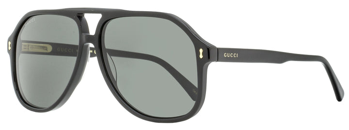 Gucci Men's Pilot Sunglasses GG1042S 001 Black 60mm