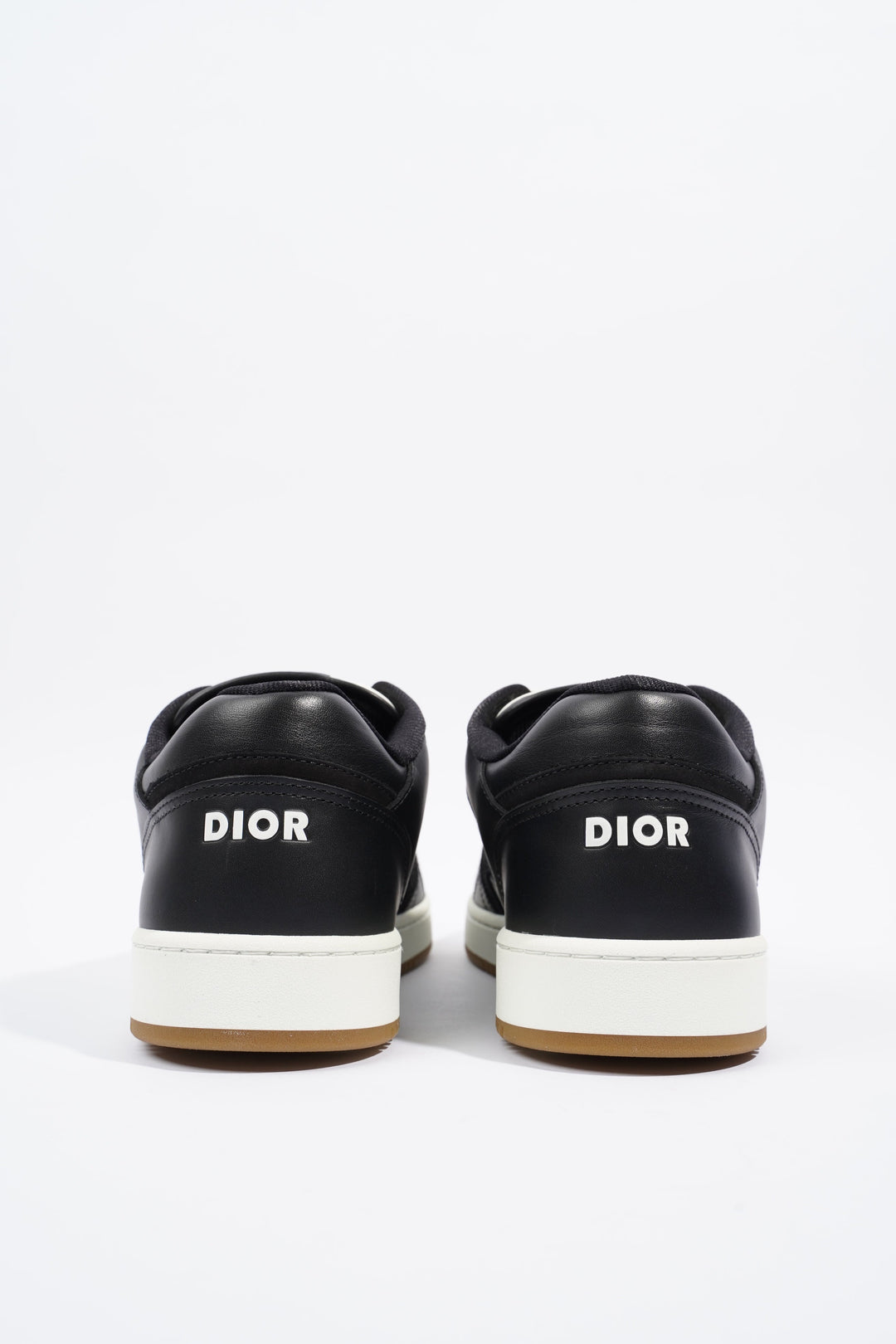 Christian Dior B27 Low-top Black / White / Navy Oblique Leather EU 41 UK 7