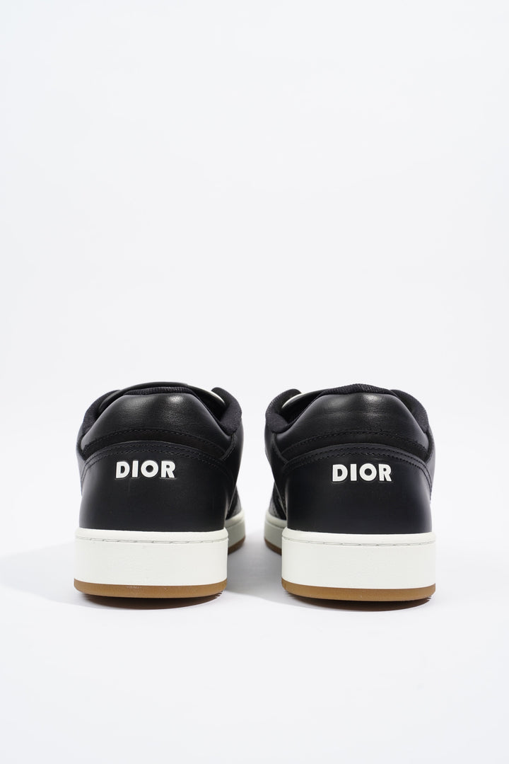 Christian Dior B27 Low-top Black / White / Navy Oblique Leather EU 41 UK 7