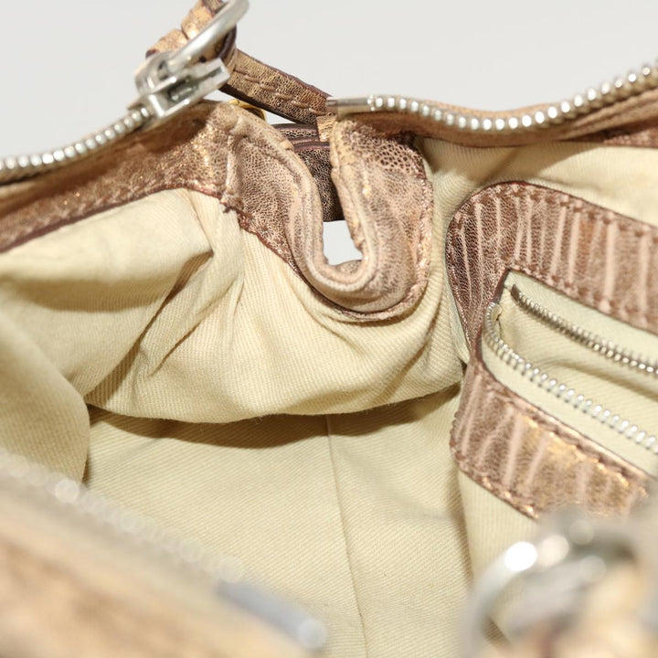 Chloe Paddington Hand Bag Leather Gold 0207515366 42584