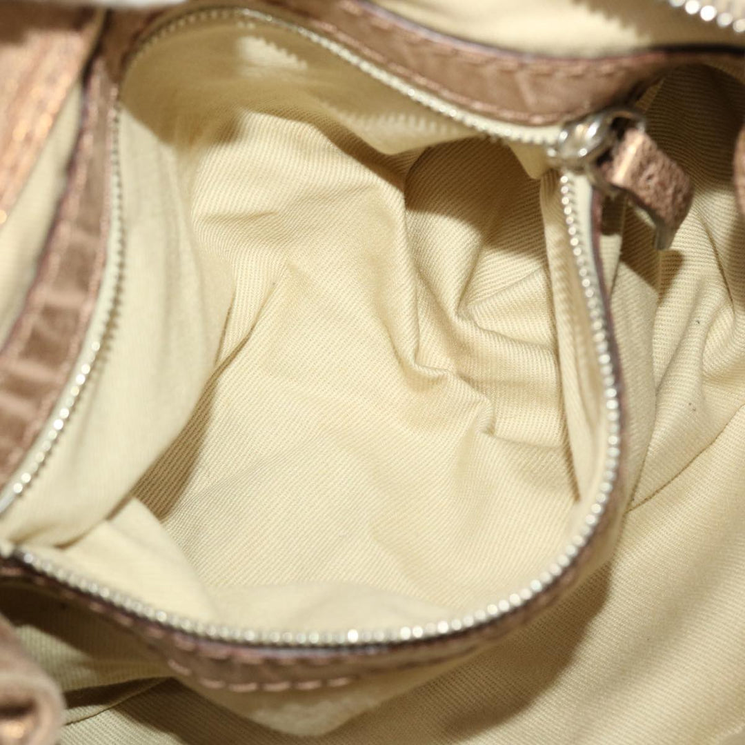 Chloe Paddington Hand Bag Leather Gold 0207515366 42584