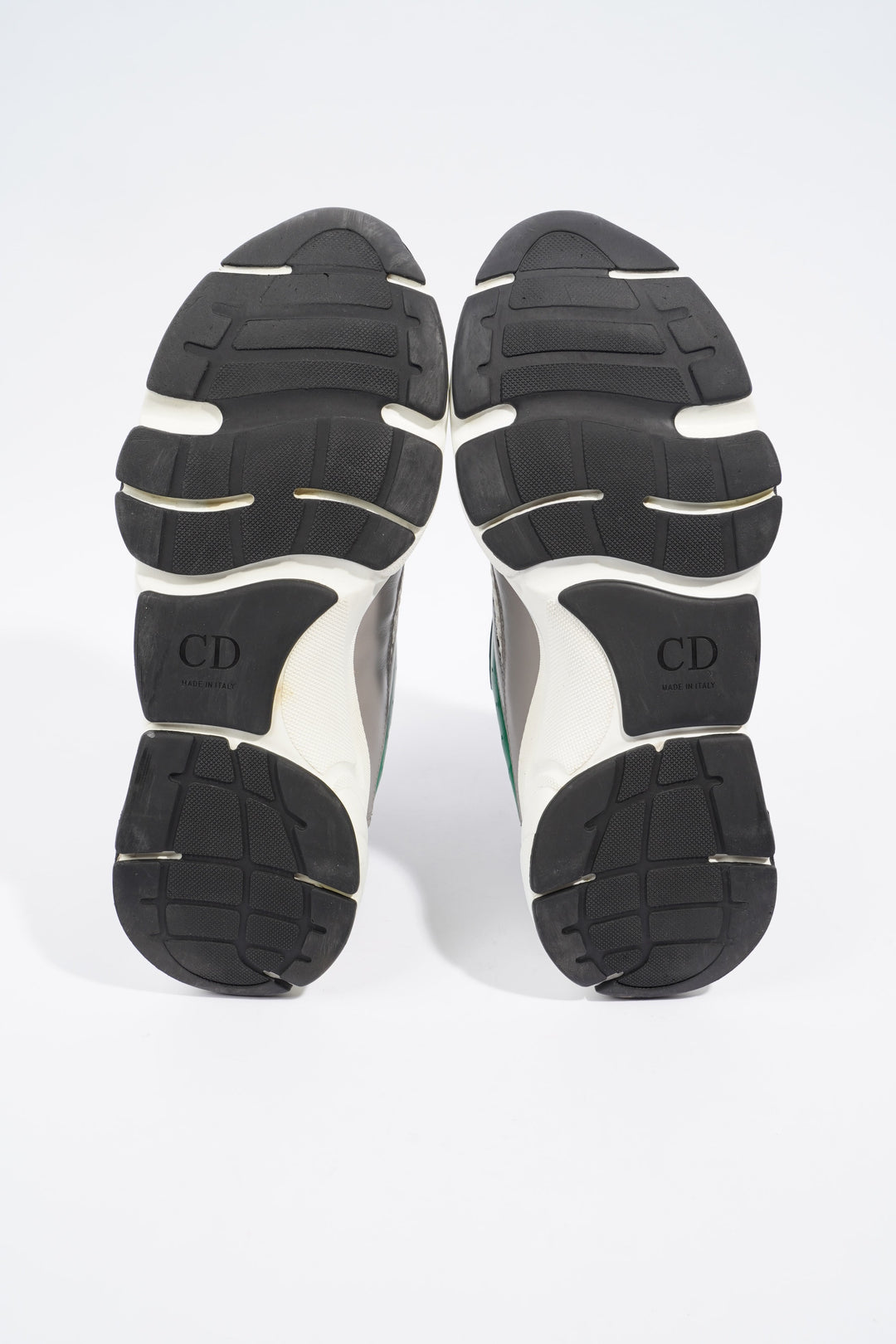 Christian Dior B22 White / Black / Green Mesh EU 41 UK 7