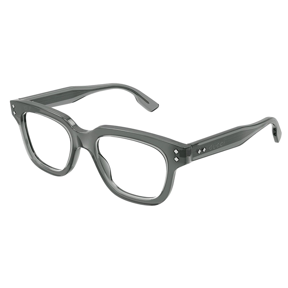 Gucci GUCCI LOGO GG 1219O 003 50mm Unisex Square Eyeglasses 50mm