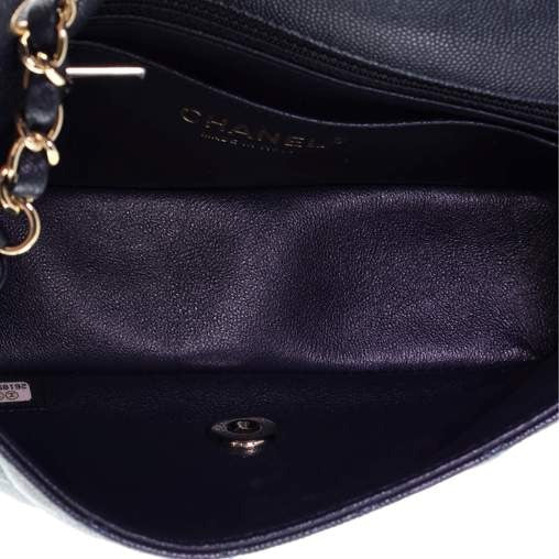 Top Quality Chanel Top Quality Chanel Caviar Quilted Mini Rectangular New - Dark Blue