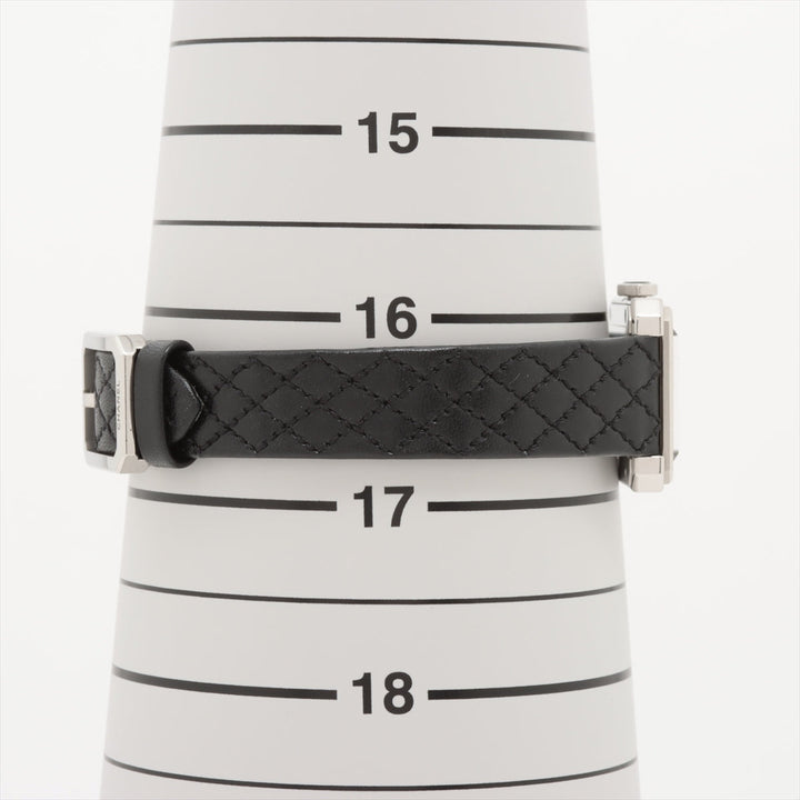 Top Quality Chanel boyfriend H6955 SS x leather QZ silver sign plate