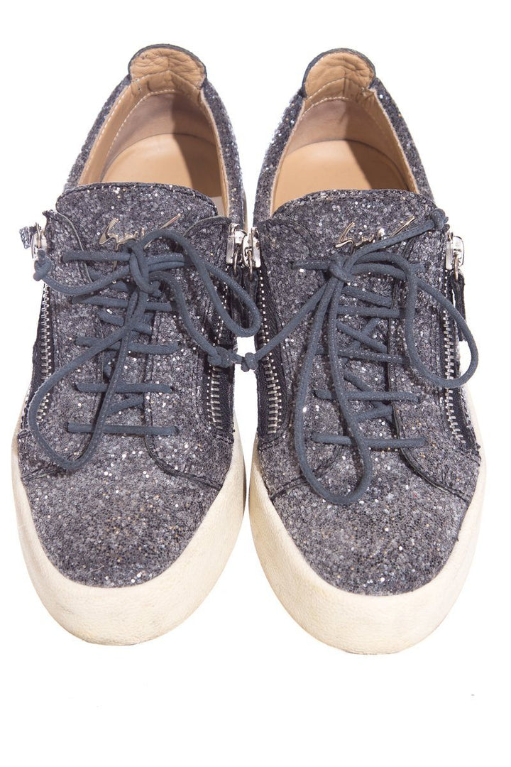 Giuseppe Zanotti Grey Sneakers SZ 37