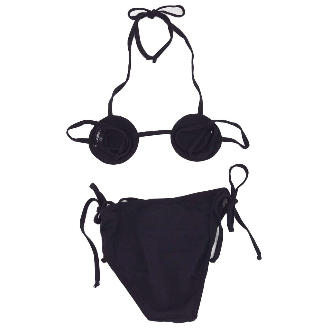 Top Quality Chanel * Black Bikini Swimwear Swimsuit #38