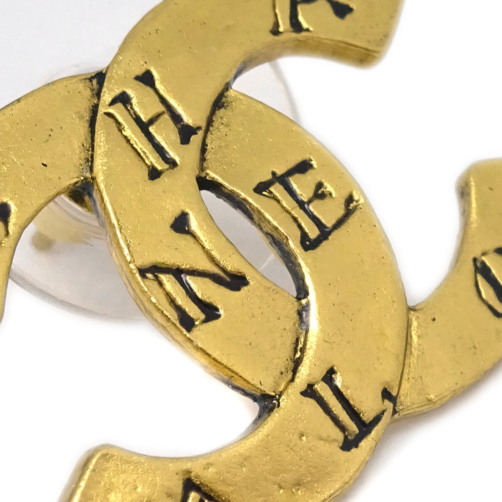 Top Quality Chanel Piercing Earrings Gold 99A