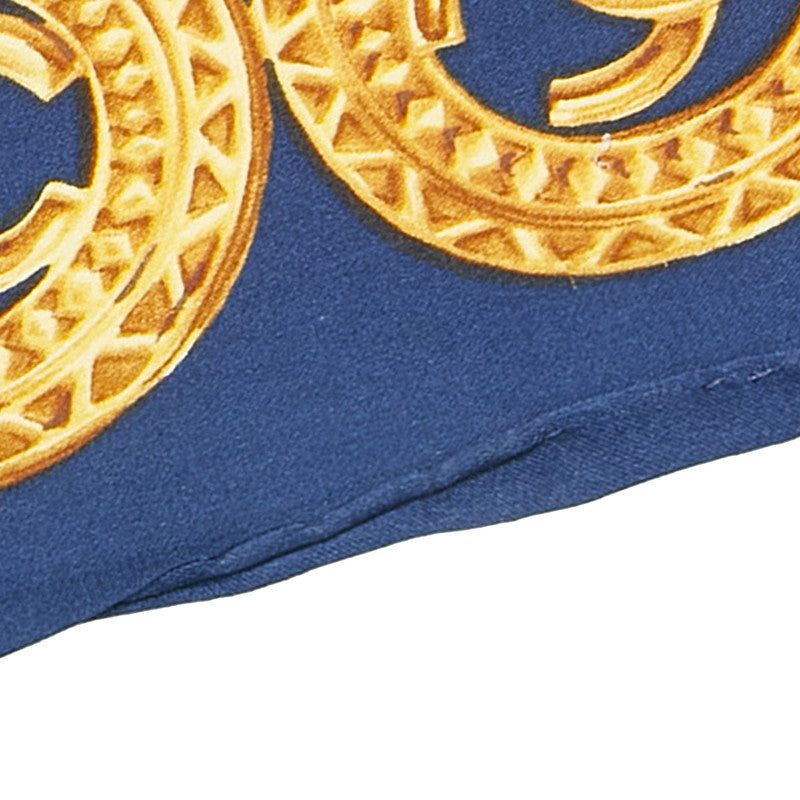 Top Quality Chanel Cocomark carf Navi Multicolor Silk  Chanel