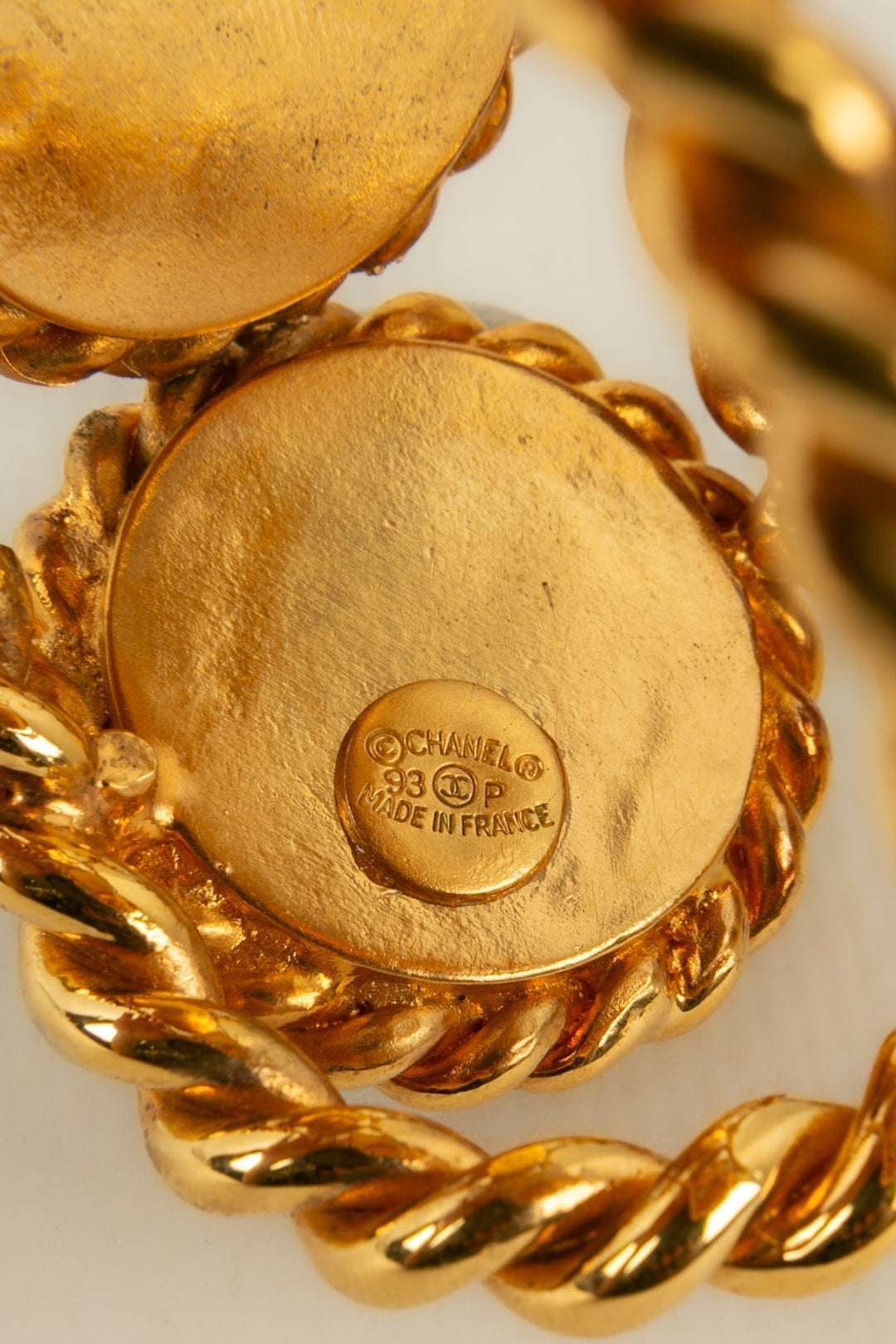 Bracelet manchette Top Quality Chanel Printemps 1993